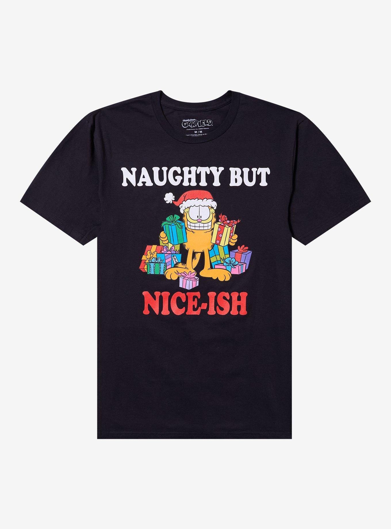 Garfield Naughty But NiceIsh TShirt Graphic Tee | Graphic Tee | Unisex Shirt | High-Quality Print