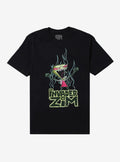 Invader Zim Glitter Flames Zim T-Shirt T-Shirt | High-Quality Print | Perfect For Daily Wear
