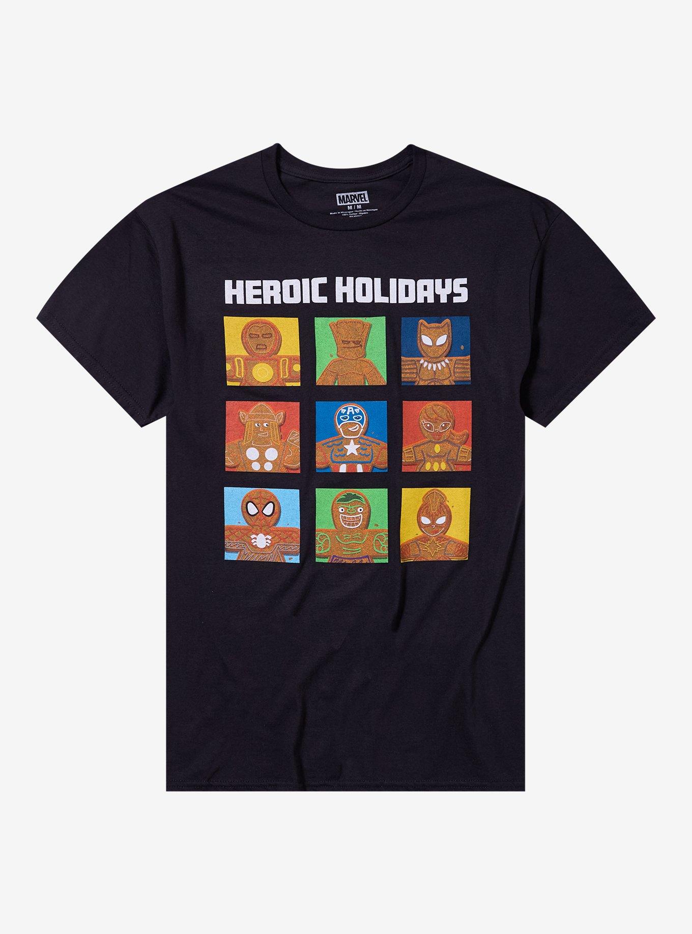 Marvel Avengers Gingerbread Cookie T-Shirt T-Shirt | Trending Streetwear Style | Must-Have Style