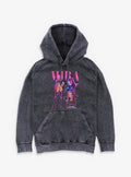 KPop Demon Hunters Mira Collage Mineral Wash Hoodie