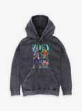 KPop Demon Hunters Zoey Collage Mineral Wash Hoodie