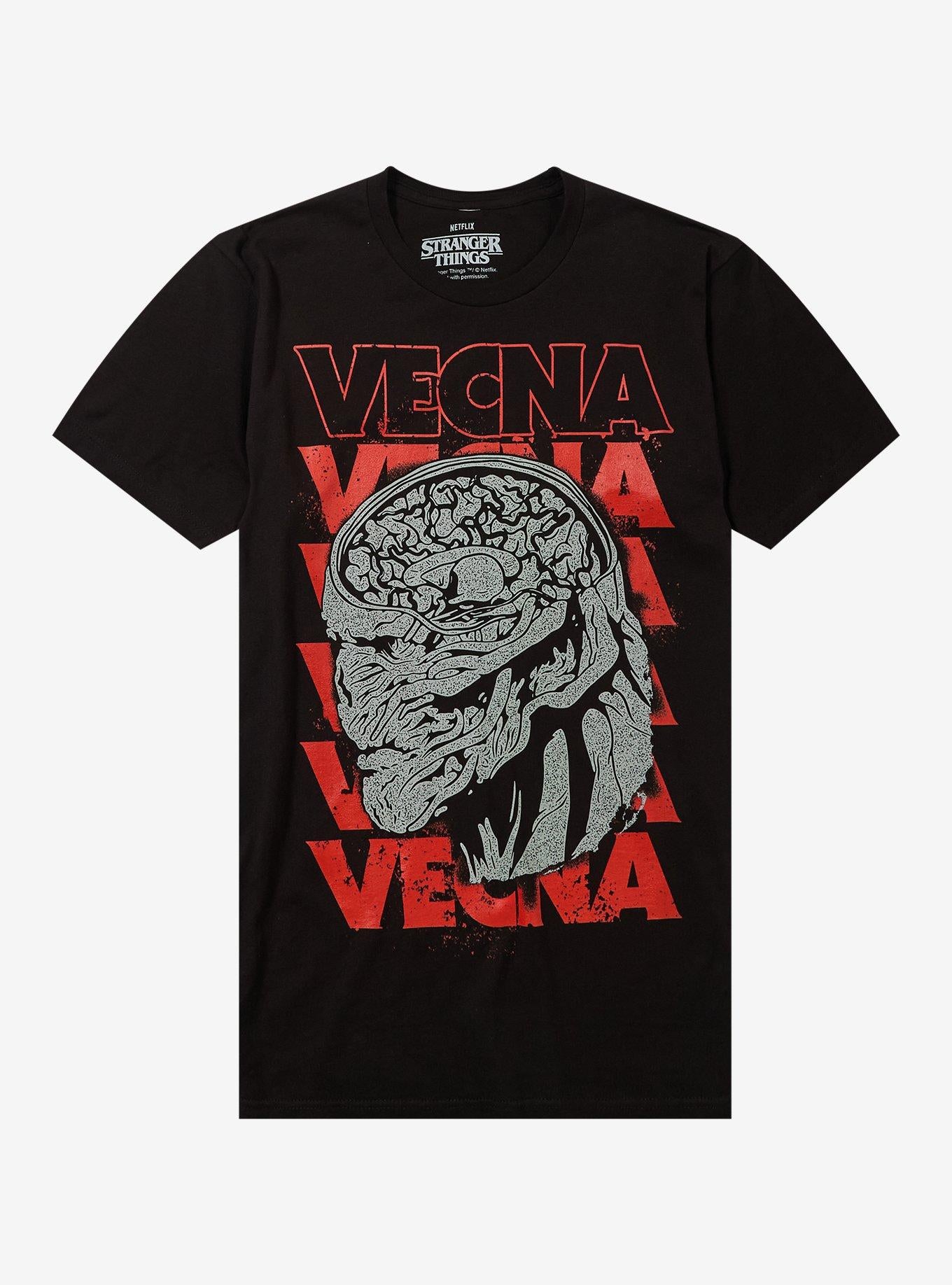 Stranger Things Vecna Brain TShirt Graphic Tee | Graphic Tee | Unisex Shirt | High-Quality Print