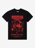 Stranger Things All Friends Welcome Poster T Shirt