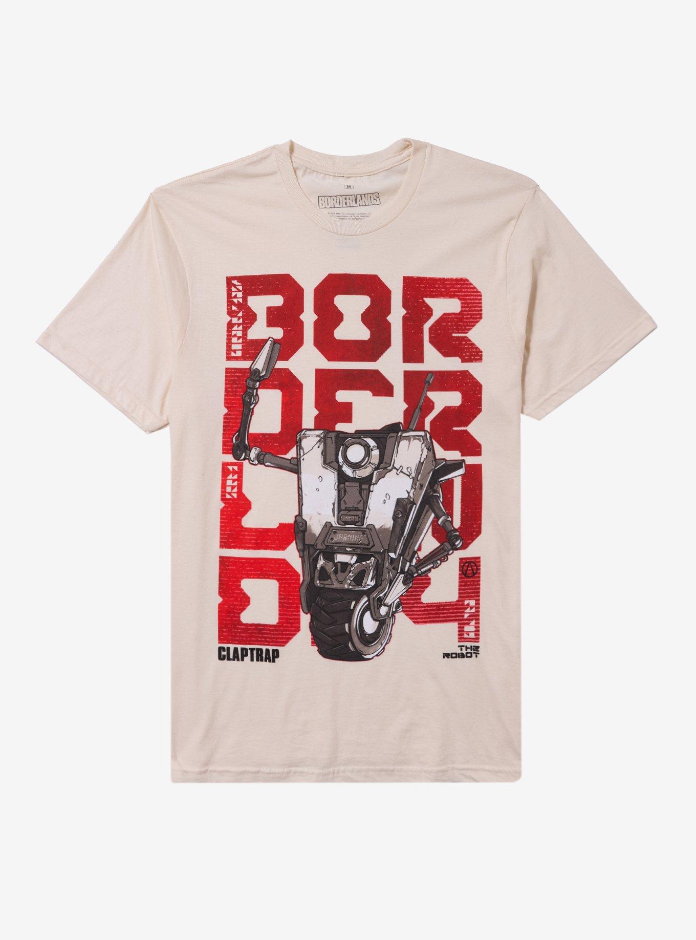 Borderlands Claptrap The Robot T-Shirt T-Shirt | Bold Graphic Edition | Perfect For Daily Wear