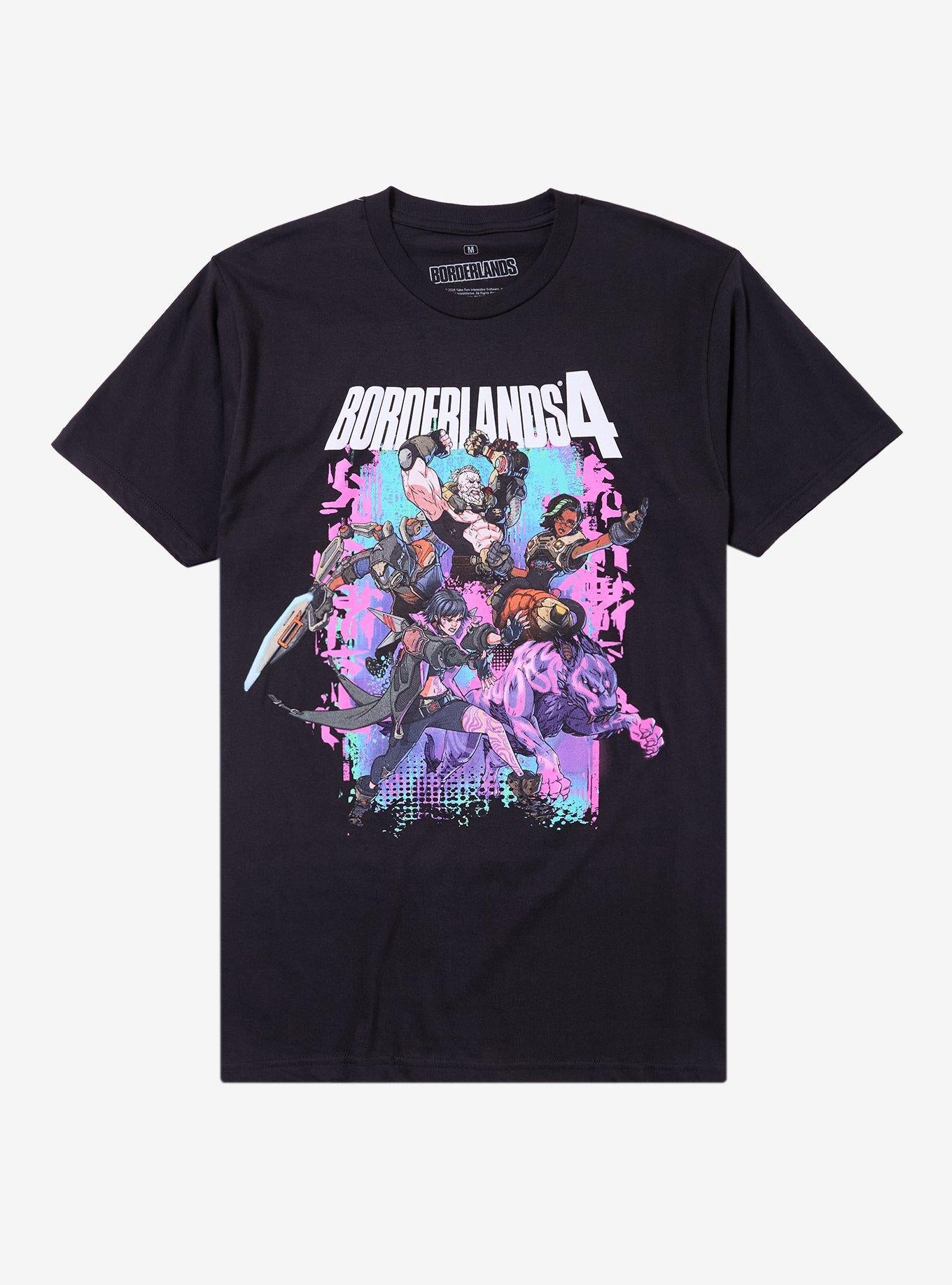 Borderlands 4 Characters TShirt Graphic Tee | Graphic Tee | Unisex Shirt | Top Trending Fashion