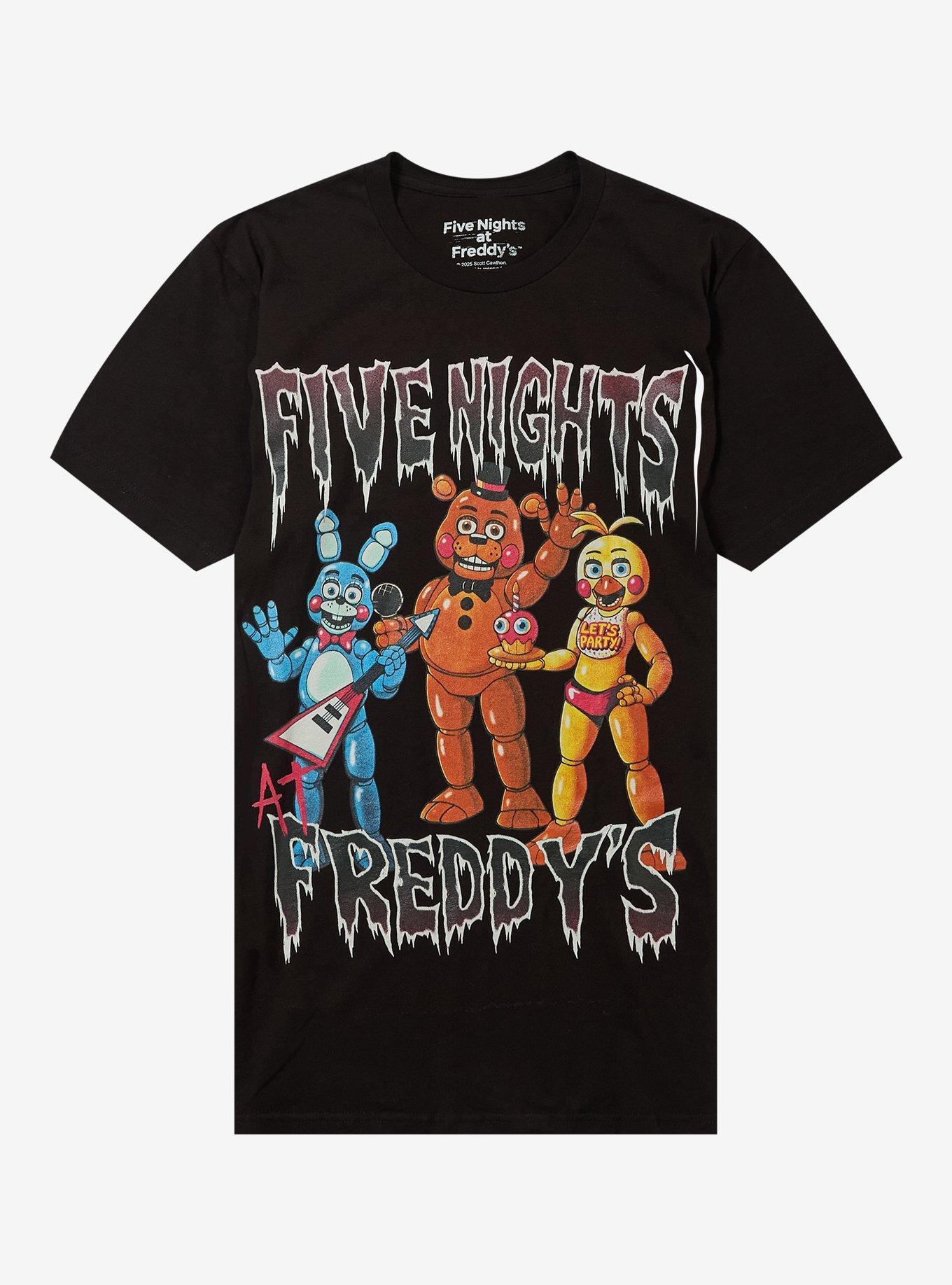 Five Nights At Freddys Trio T Shirt