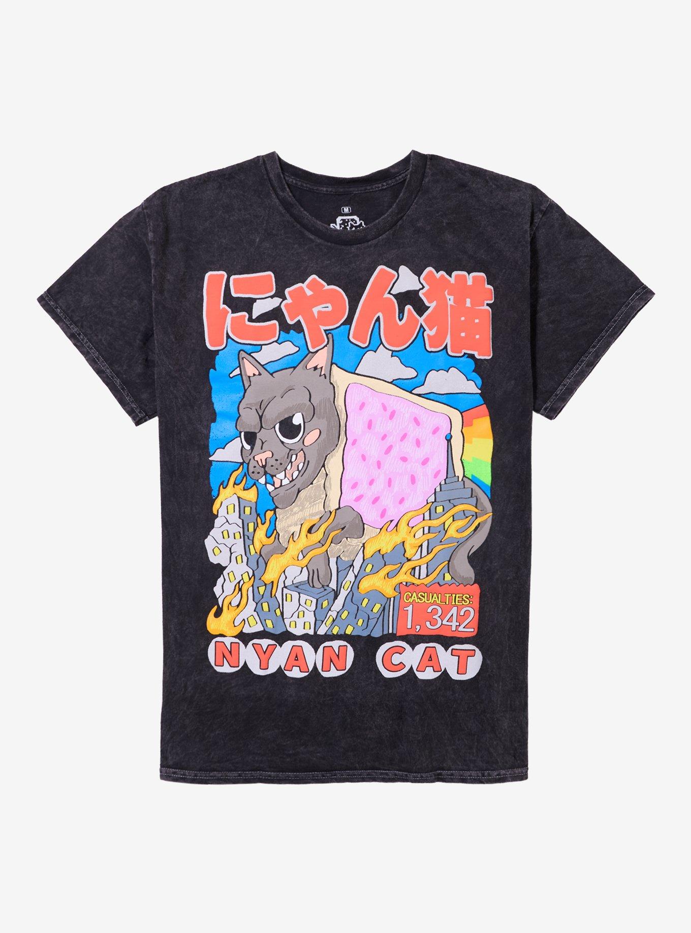Nyan Cat Kaiju TShirt Graphic Tee | Graphic Tee | Unisex Shirt | Best-Selling Design