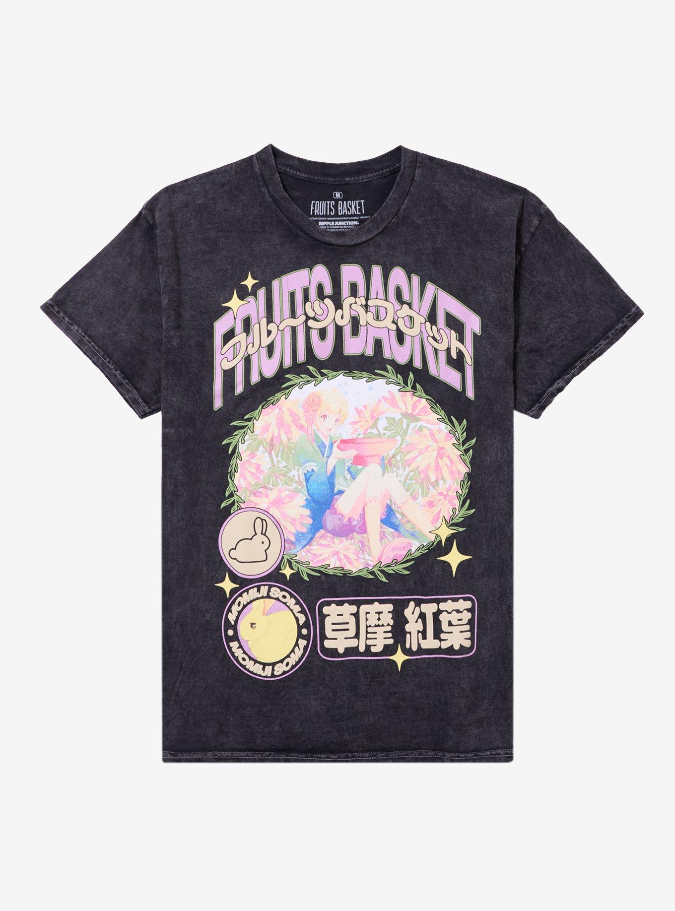 Fruits Basket Momiji Icons Dark Wash TShirt Graphic Tee | Graphic Tee | Unisex Shirt | Perfect Gift For Fans