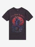 Just A Girl Howling Wolf T-Shirt By Call Your Mother T-Shirt | Trending Streetwear Style | Perfect For Daily Wear