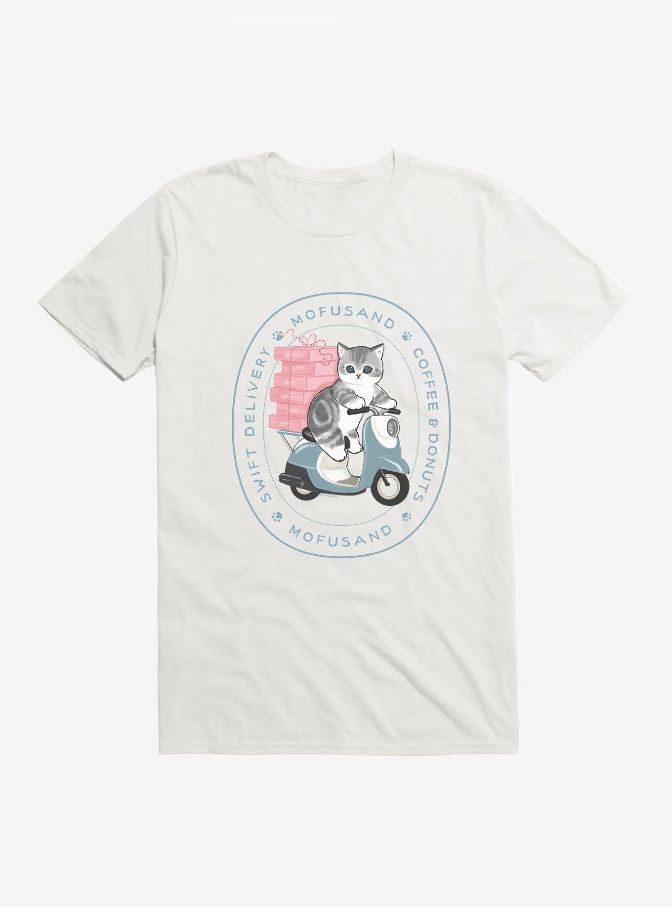 Mofusand Coffee & Donuts Swift Delivery T-Shirt