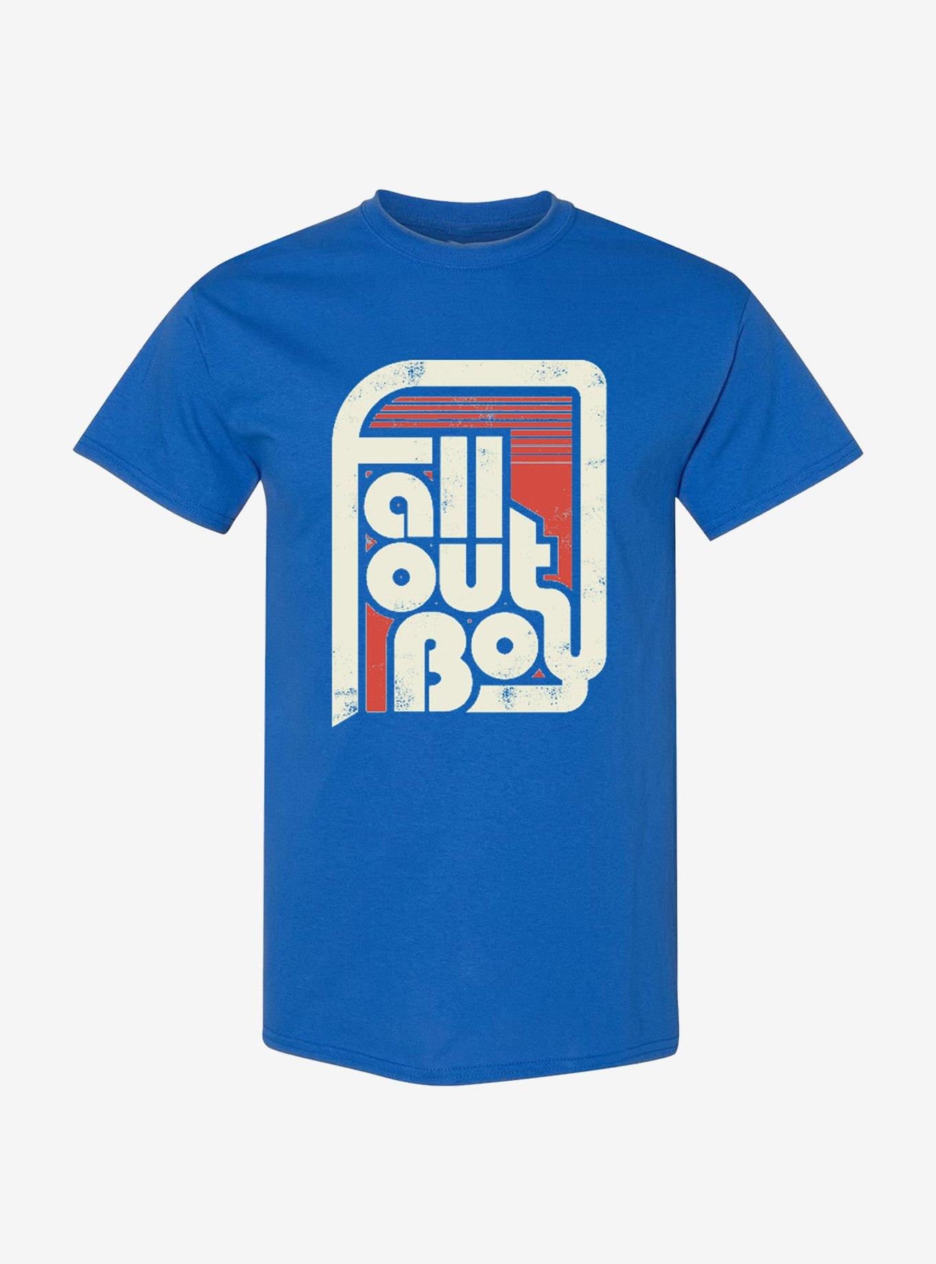 Fall Out Boy Retro Logo T Shirt