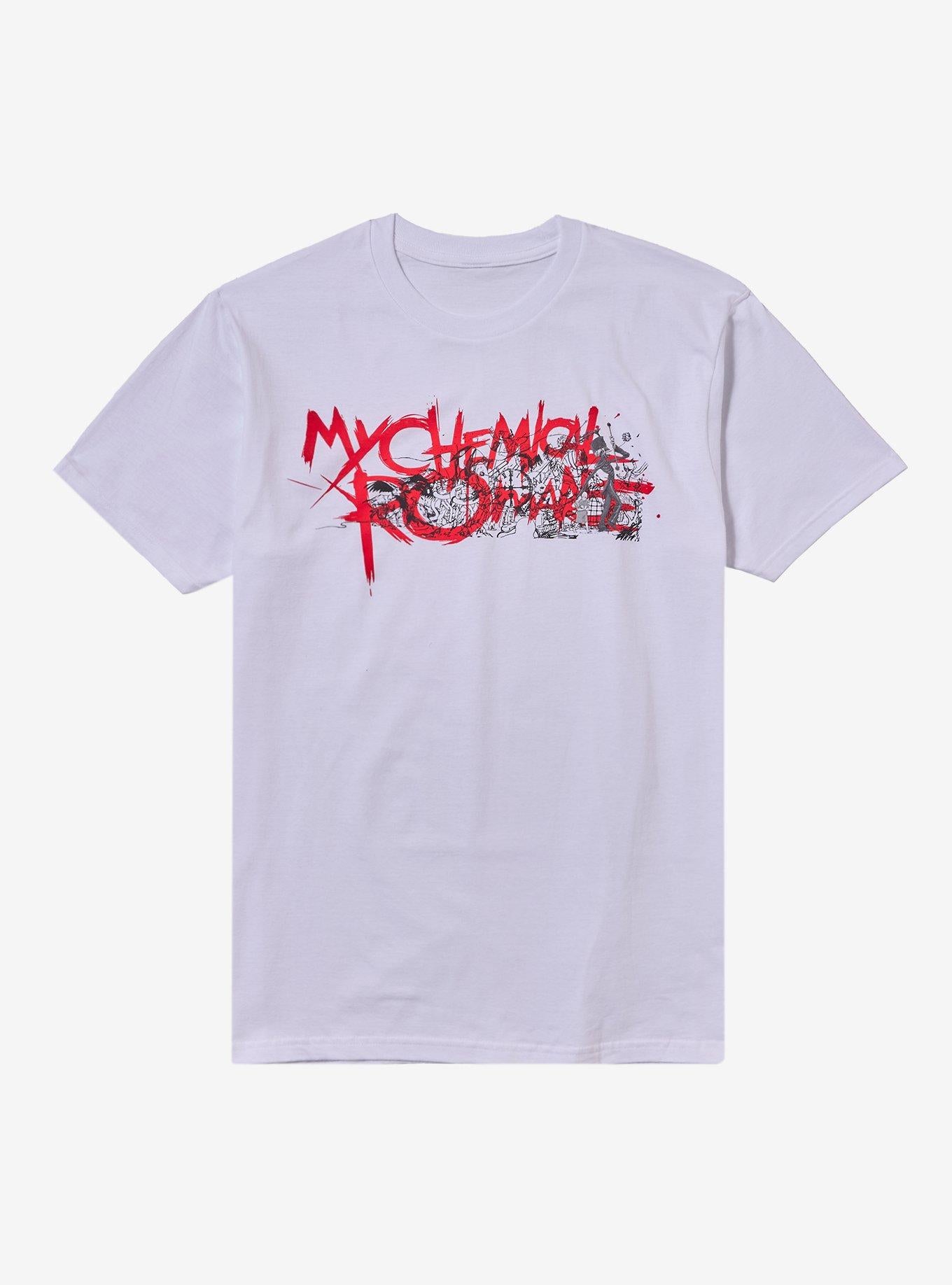 My Chemical Romance Parade Red Logo T-Shirt T-Shirt | Best-Selling Design | High Demand Item