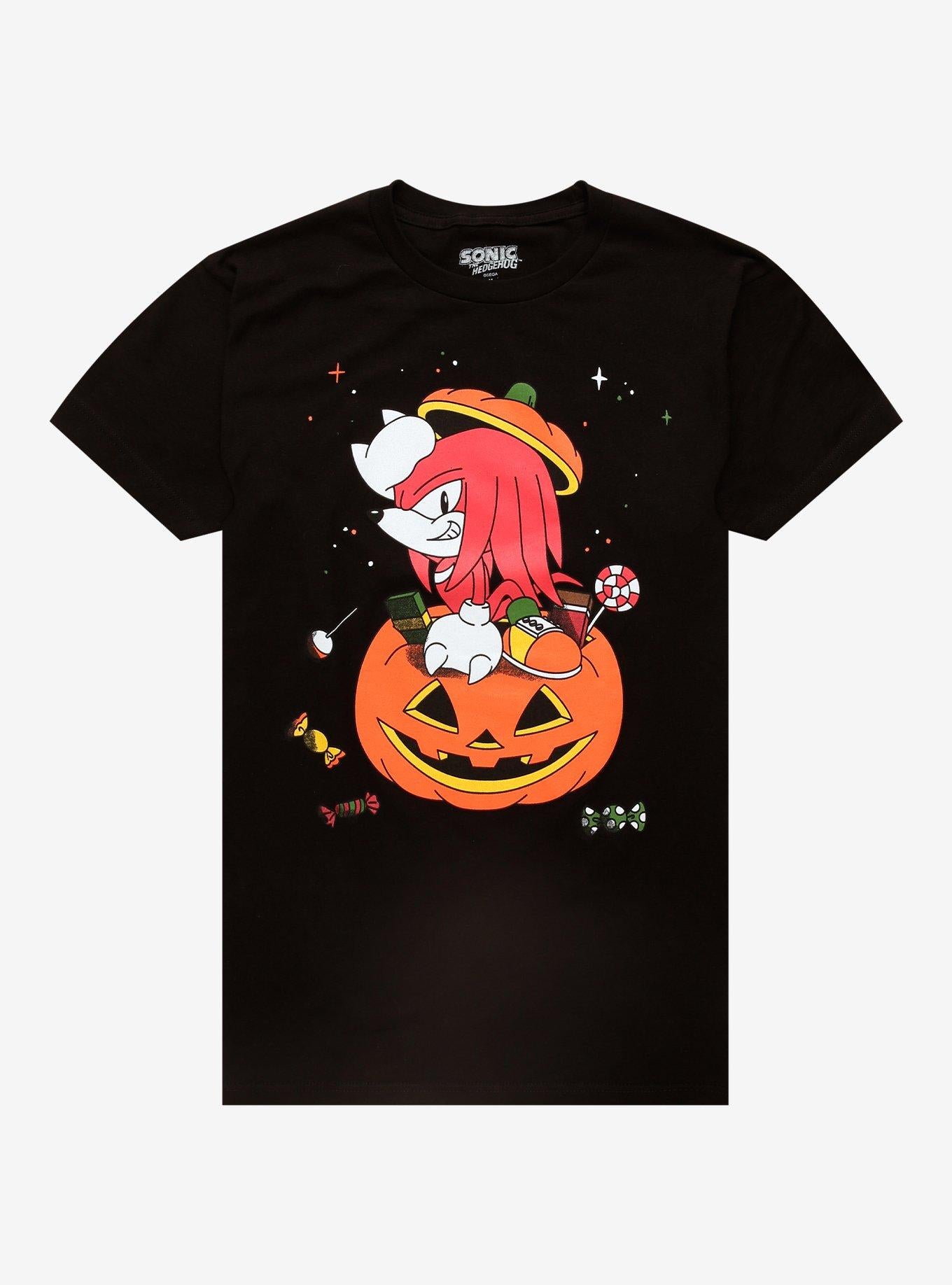 Sonic The Hedgehog Knuckles Halloween T-Shirt | Premium Unisex T-Shirt, Trending Graphic Tee