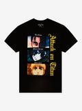 Attack On Titan Trio Eyes T-Shirt | Premium Unisex T-Shirt, Trending Graphic Tee