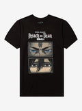 Attack On Titan Eren Mikasa Eyes T Shirt