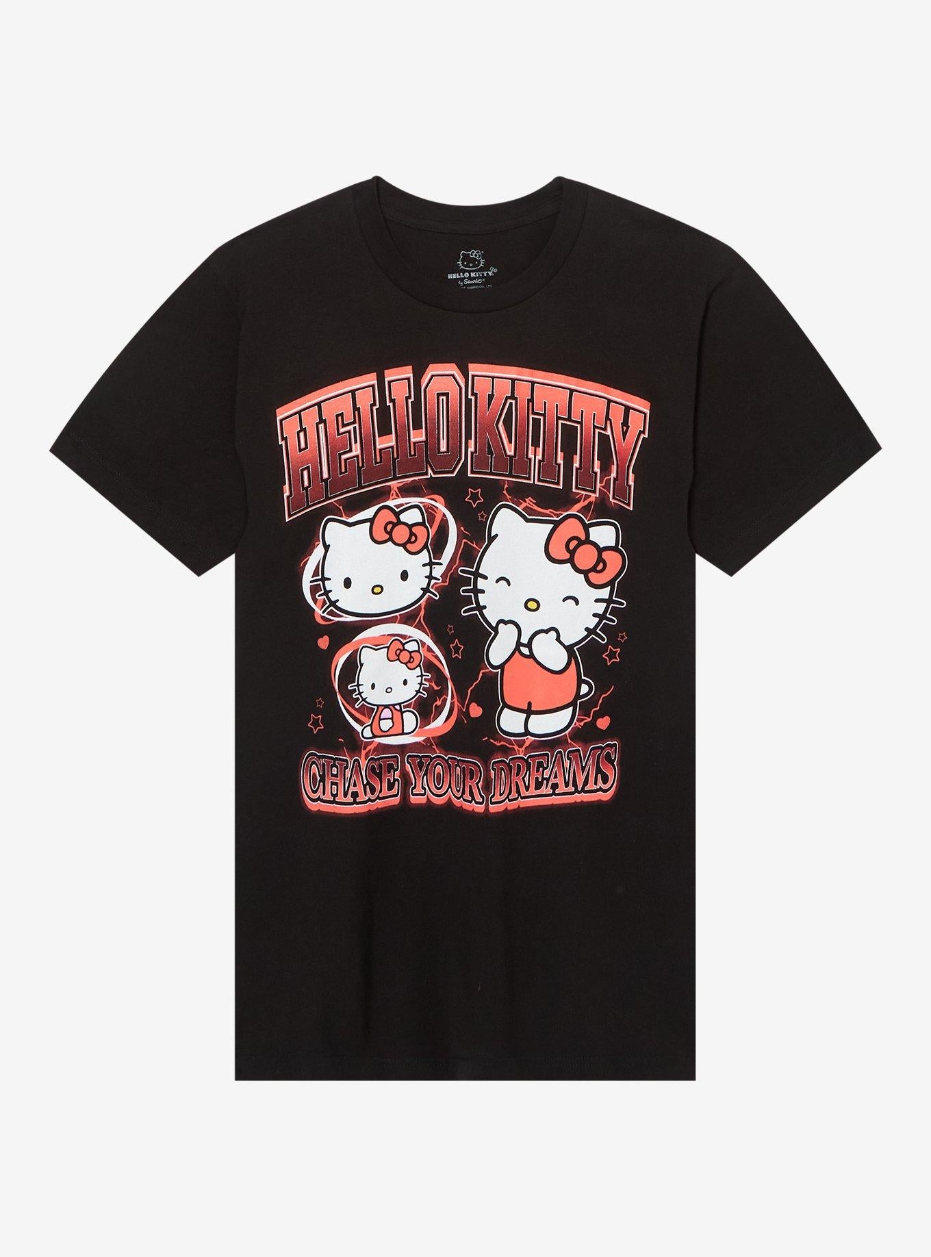 Hello Kitty Chase Your Dreams TShirt Graphic Tee | Graphic Tee | Unisex Shirt | Comfortable Daily Wear