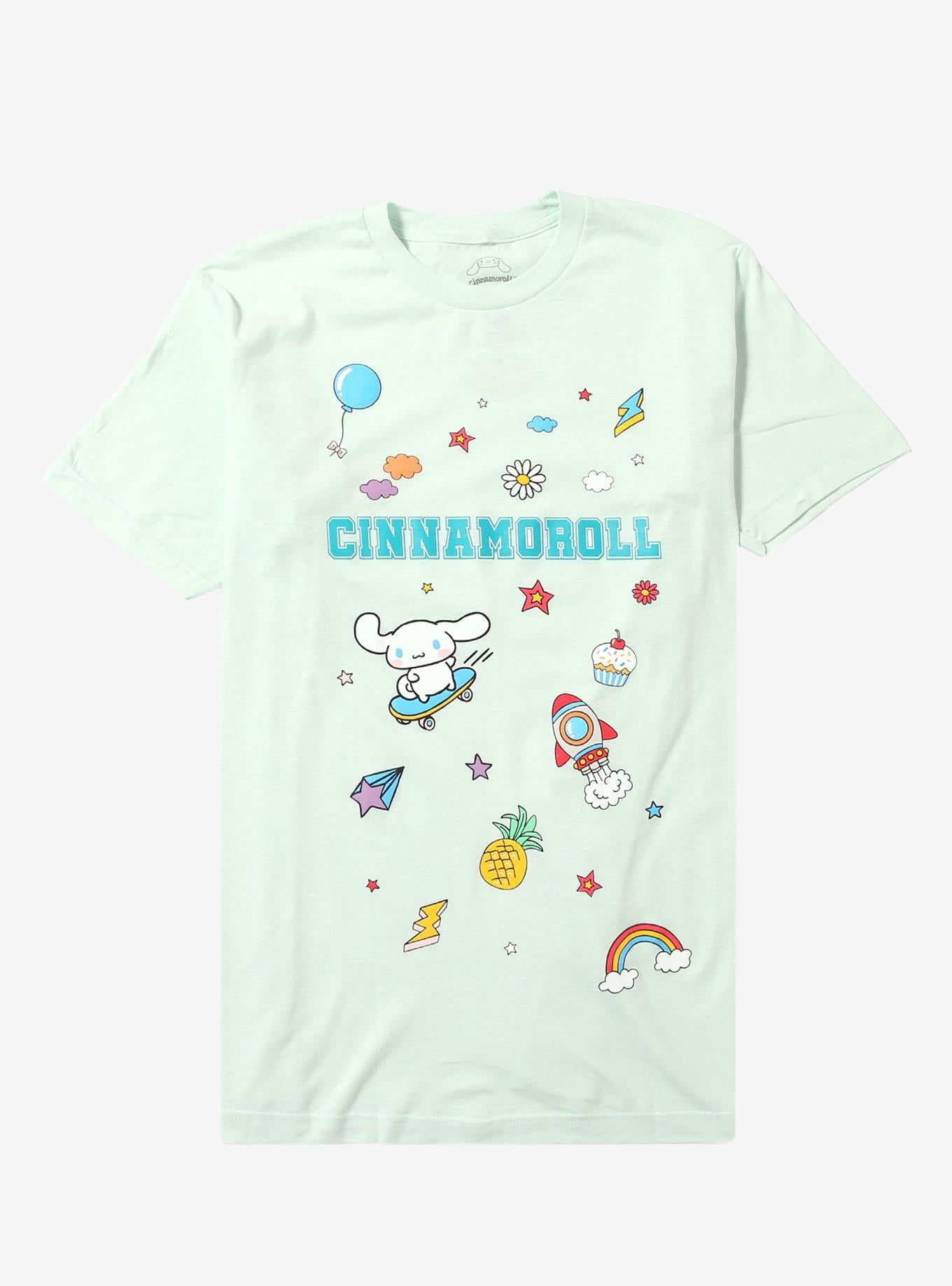 Cinnamoroll Skateboard T-Shirt
