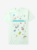 Cinnamoroll Skateboard T-Shirt | Premium Unisex T-Shirt, Trending Graphic Tee