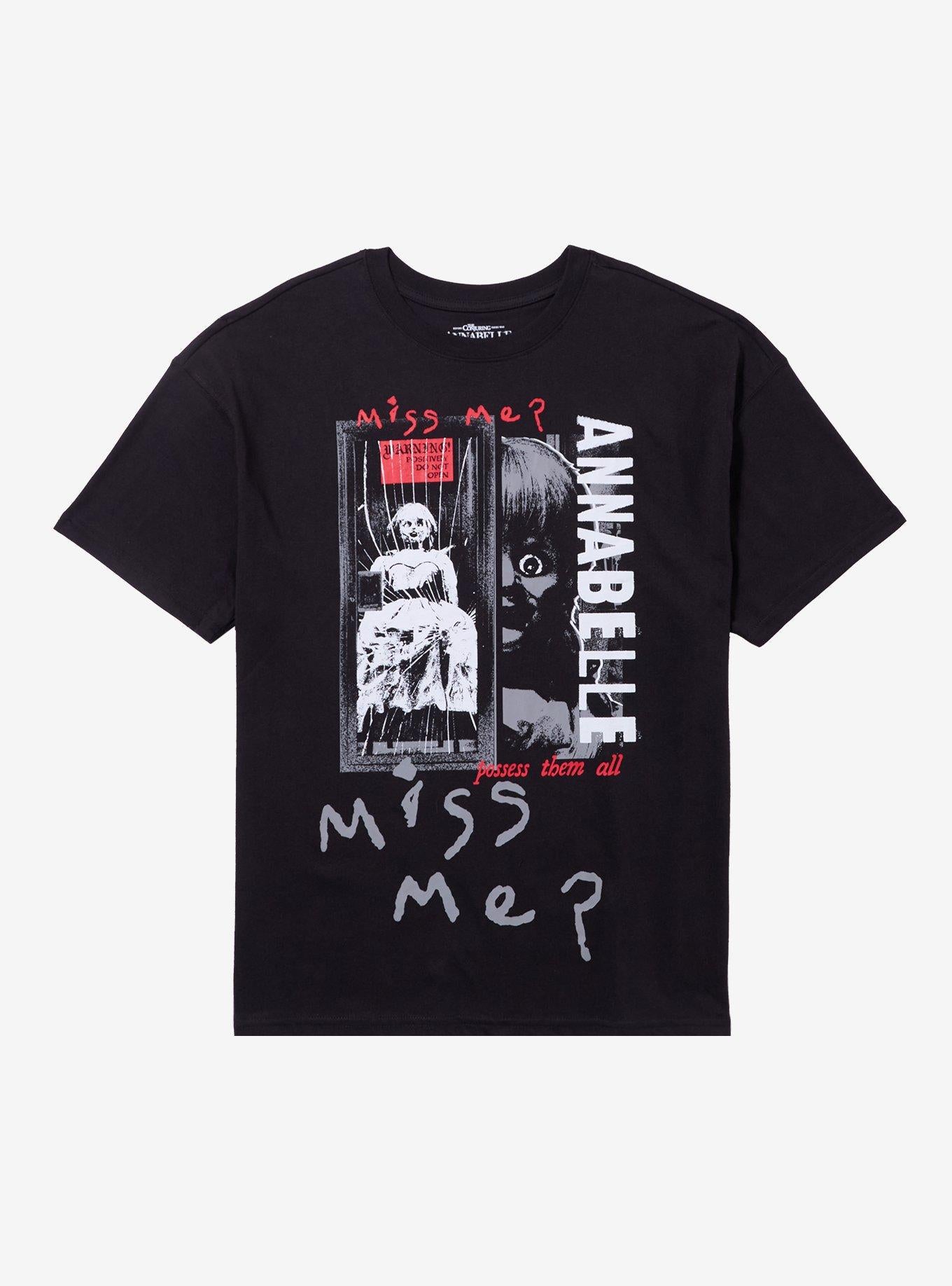 Annabelle Miss Me TShirt Graphic Tee | Graphic Tee | Unisex Shirt | Best-Selling Design