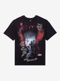 IT Pennywise Quotes Jumbo Print T-Shirt | Premium Unisex T-Shirt, Trending Graphic Tee
