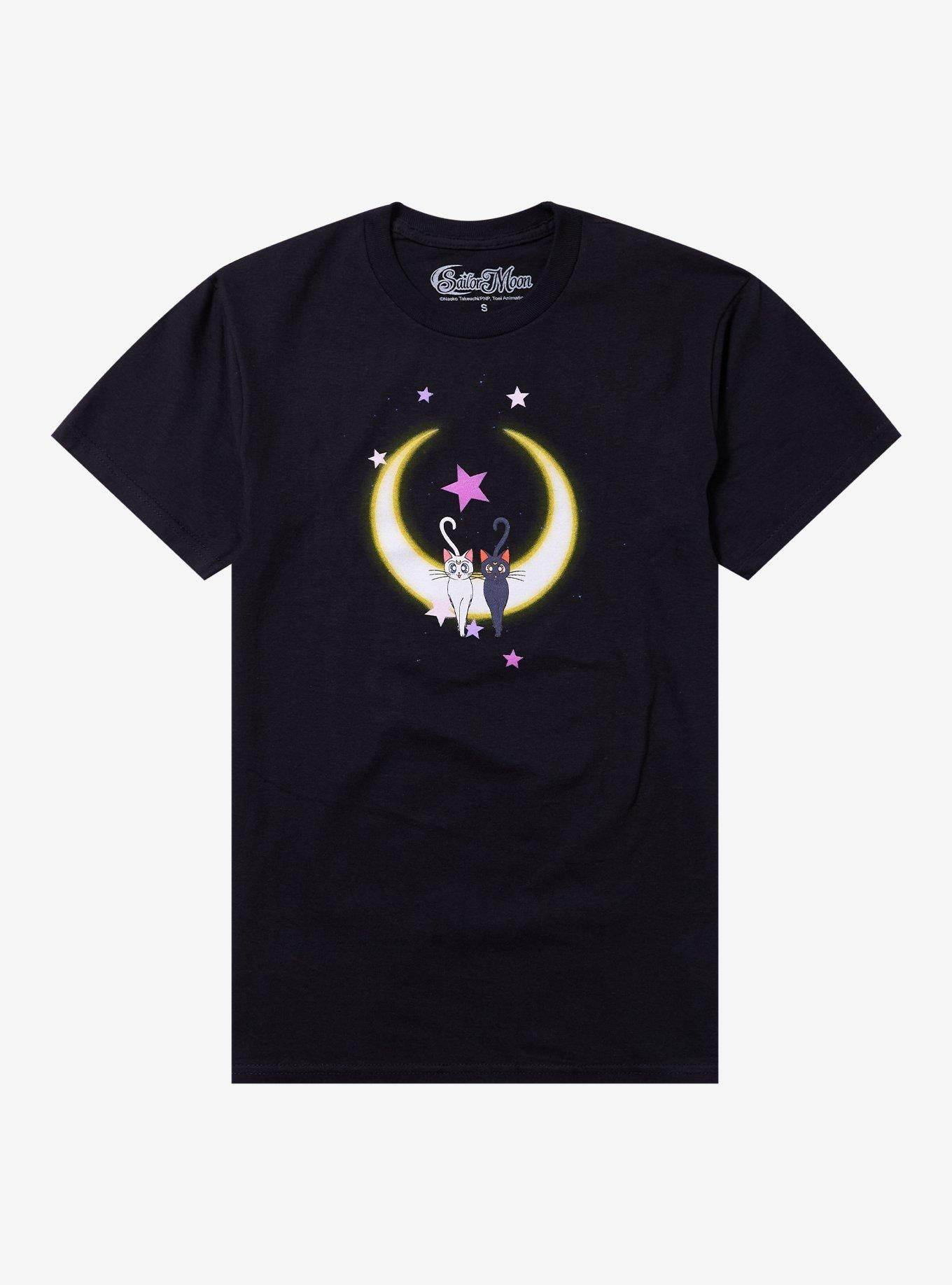 Pretty Guardian Sailor Moon Luna Artemis Celestial T Shirt