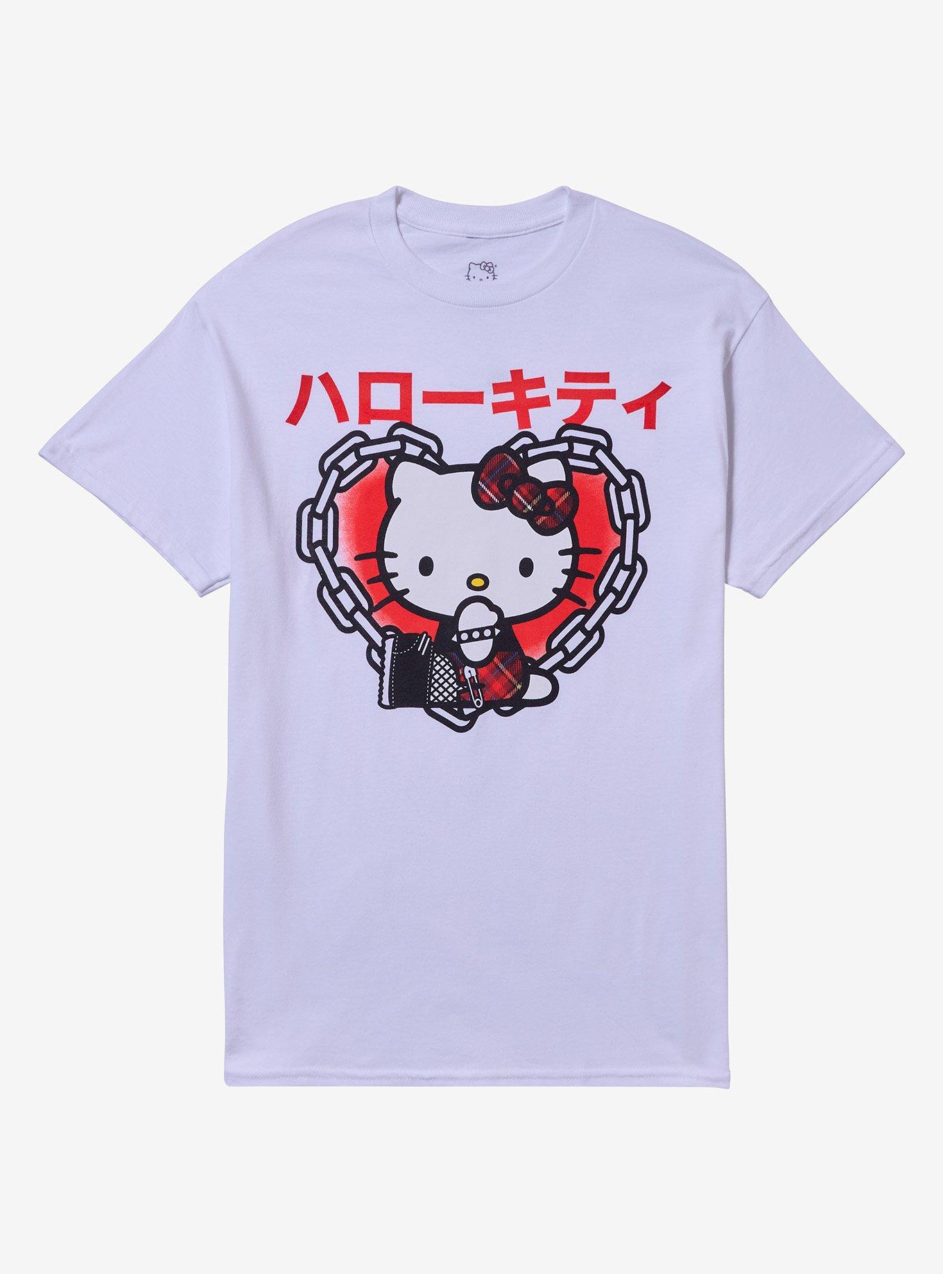 Hello Kitty Punk Heart TShirt Graphic Tee | Graphic Tee | Unisex Shirt | Top Trending Fashion