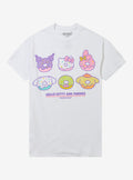 Hello Kitty And Friends Donut Snack Shop TShirt Graphic Tee | Graphic Tee | Unisex Shirt | Best-Selling Design