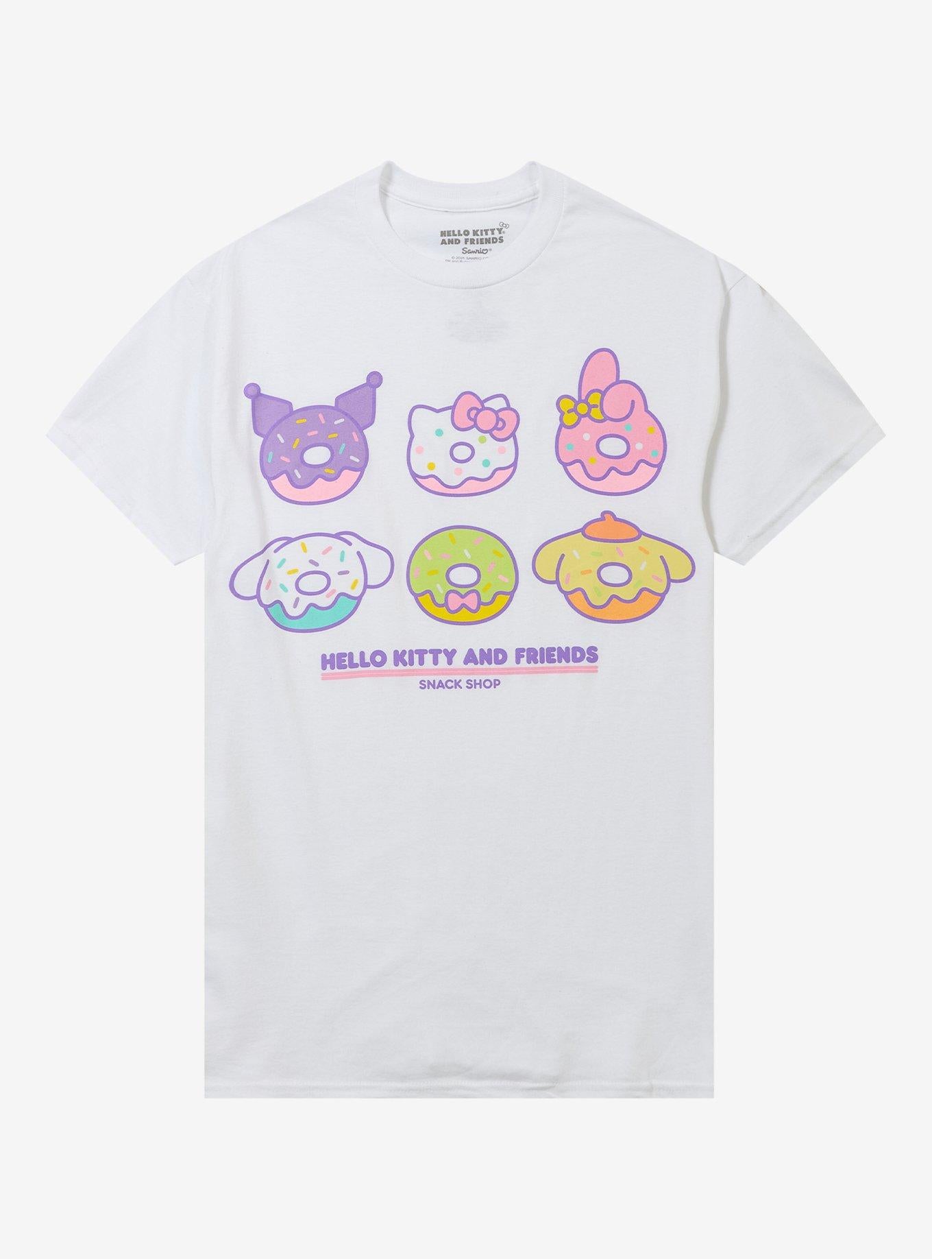 Hello Kitty And Friends Donut Snack Shop TShirt Graphic Tee | Graphic Tee | Unisex Shirt | Best-Selling Design