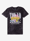 Hello Kitty And Friends Tokyo Street Dark Wash T-Shirt