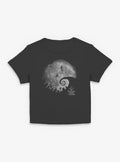 Disney The Nightmare Before Christmas The Nightmare Moon Girls Baby T-shirt | Trendy Graphic Tee | Casual Unisex T-shirt