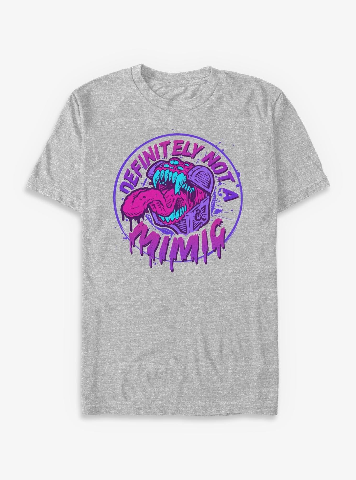 Dungeons & Dragons Defintely Not A Mimic Badge T-Shirt