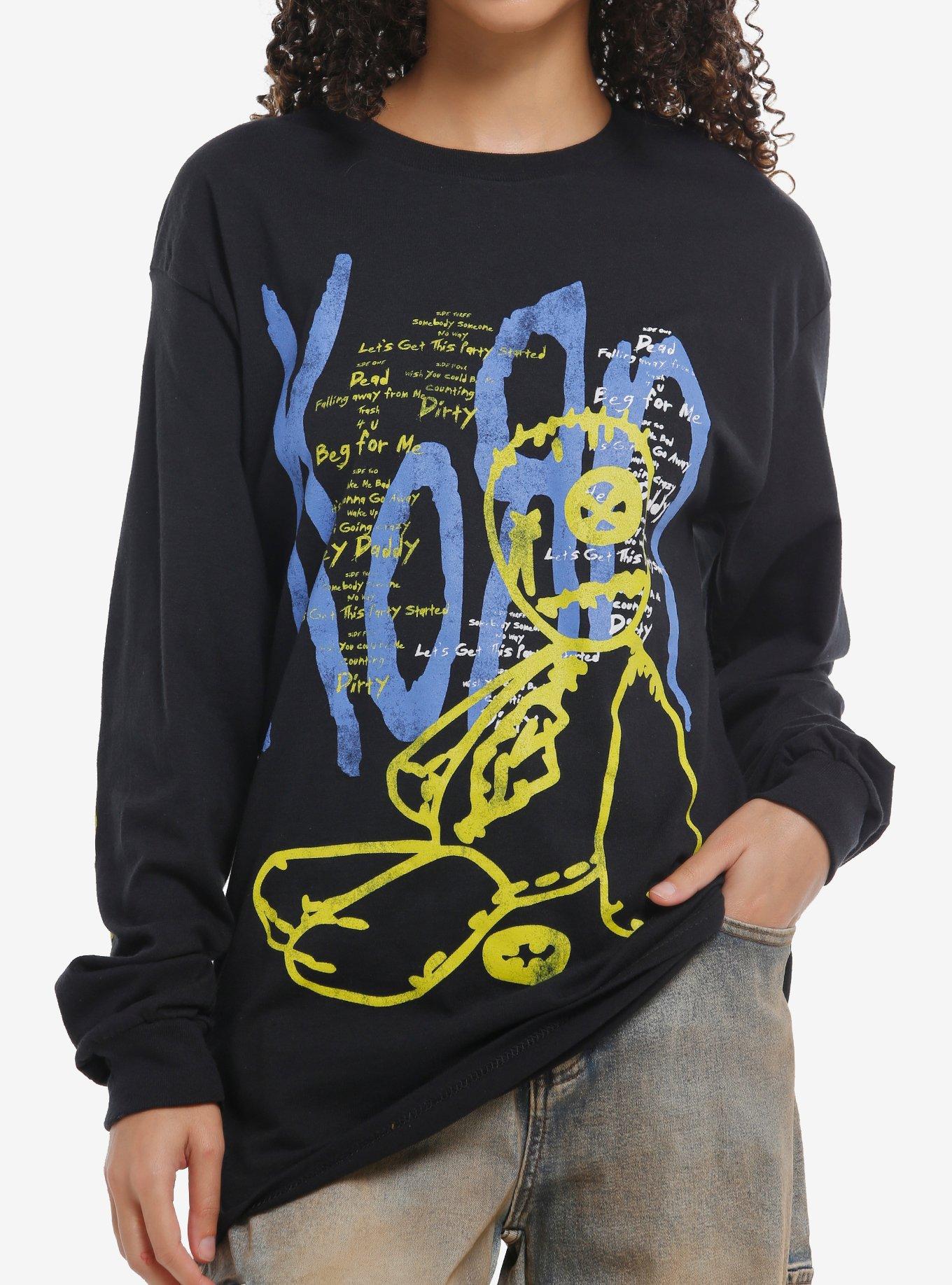 Korn Issues Tracklist Long Sleeve T Shirt