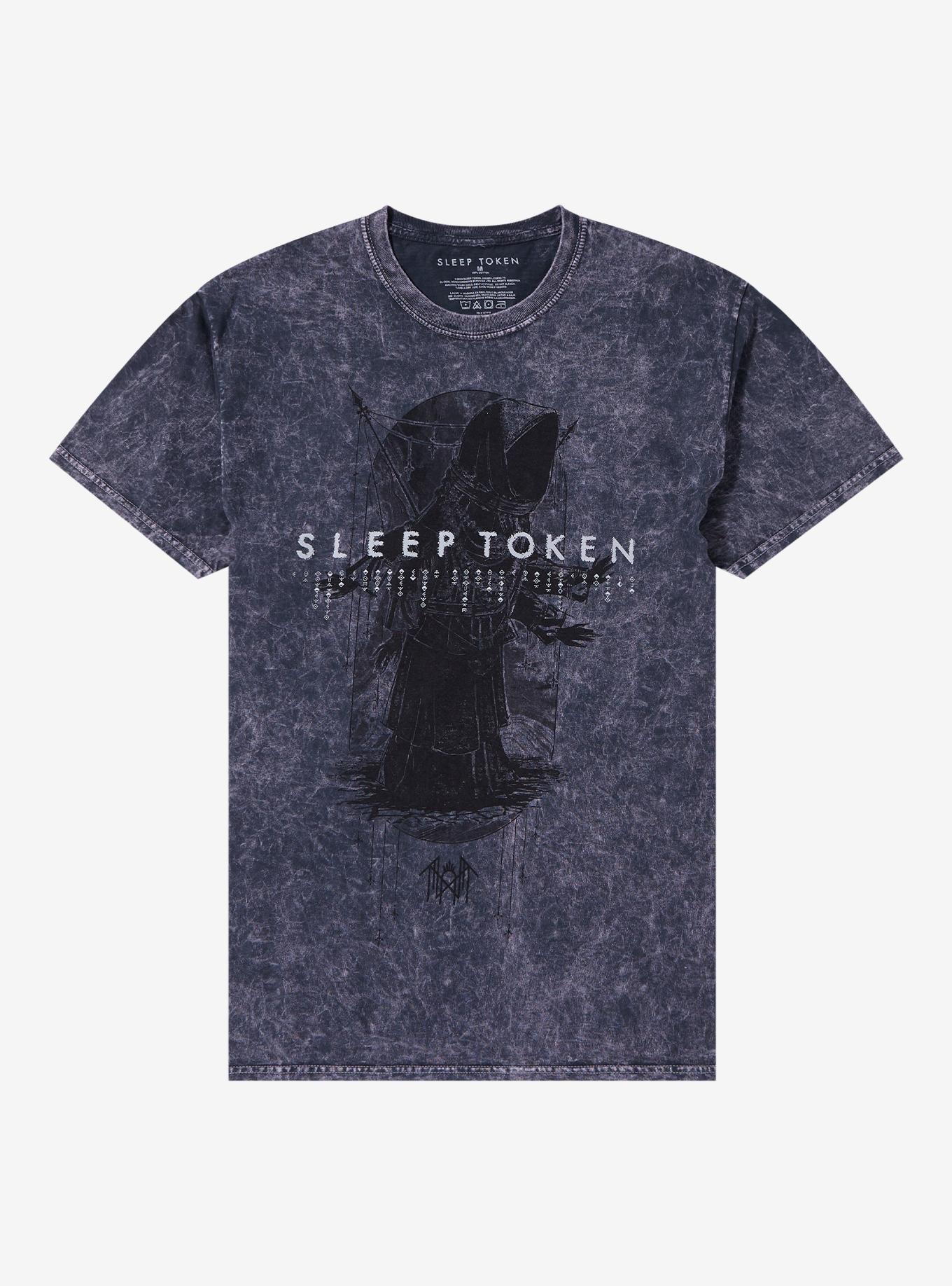Sleep Token Aqua Regia Mineral Wash T Shirt