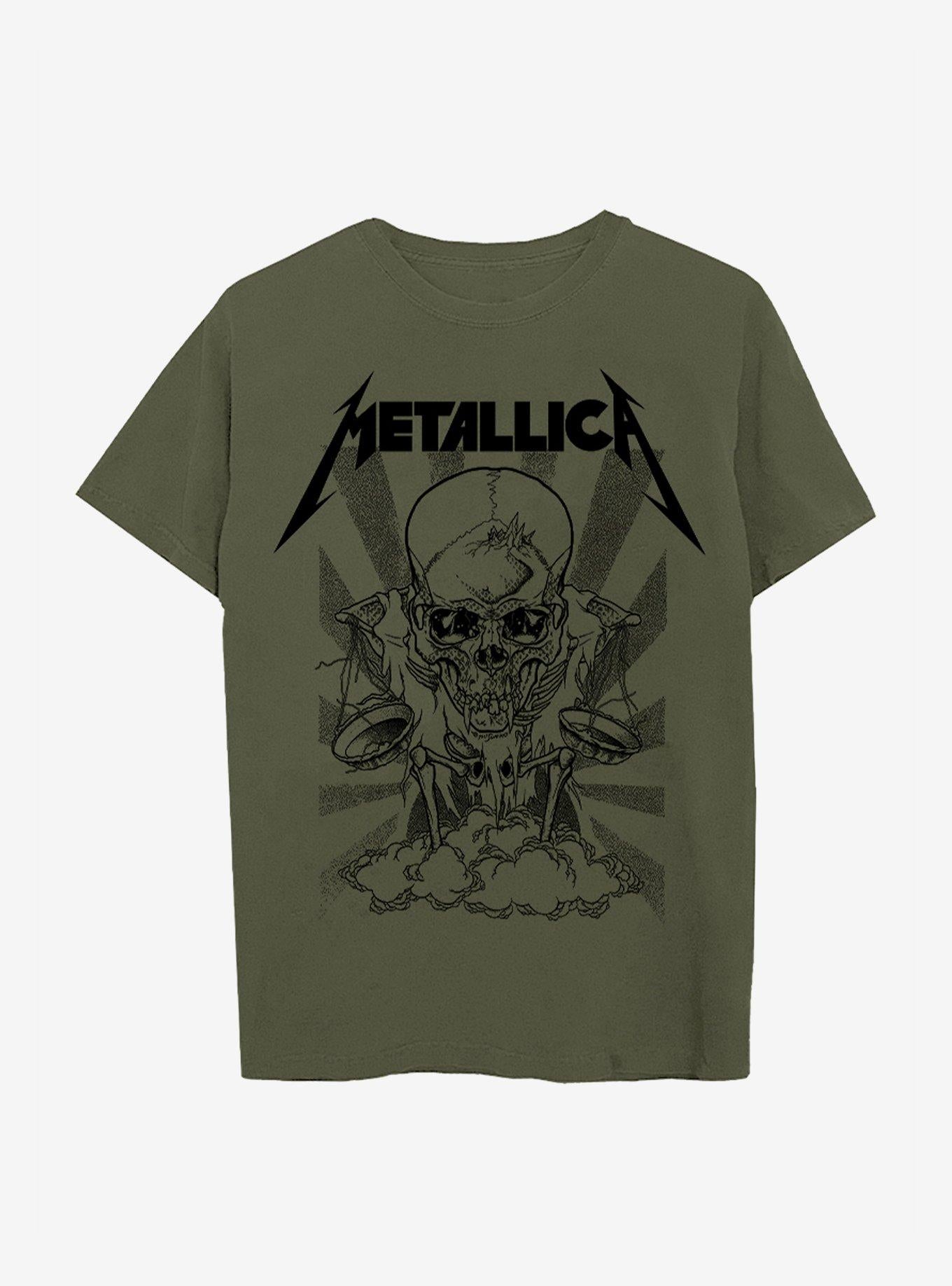 Metallica Skull Scales TShirt Graphic Tee | Graphic Tee | Unisex Shirt | High-Quality Print