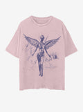 Nirvana Pink In Utero Angel Two Sided T Shirt