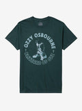 Ozzy Osbourne Blizzard Of Ozz Green T Shirt