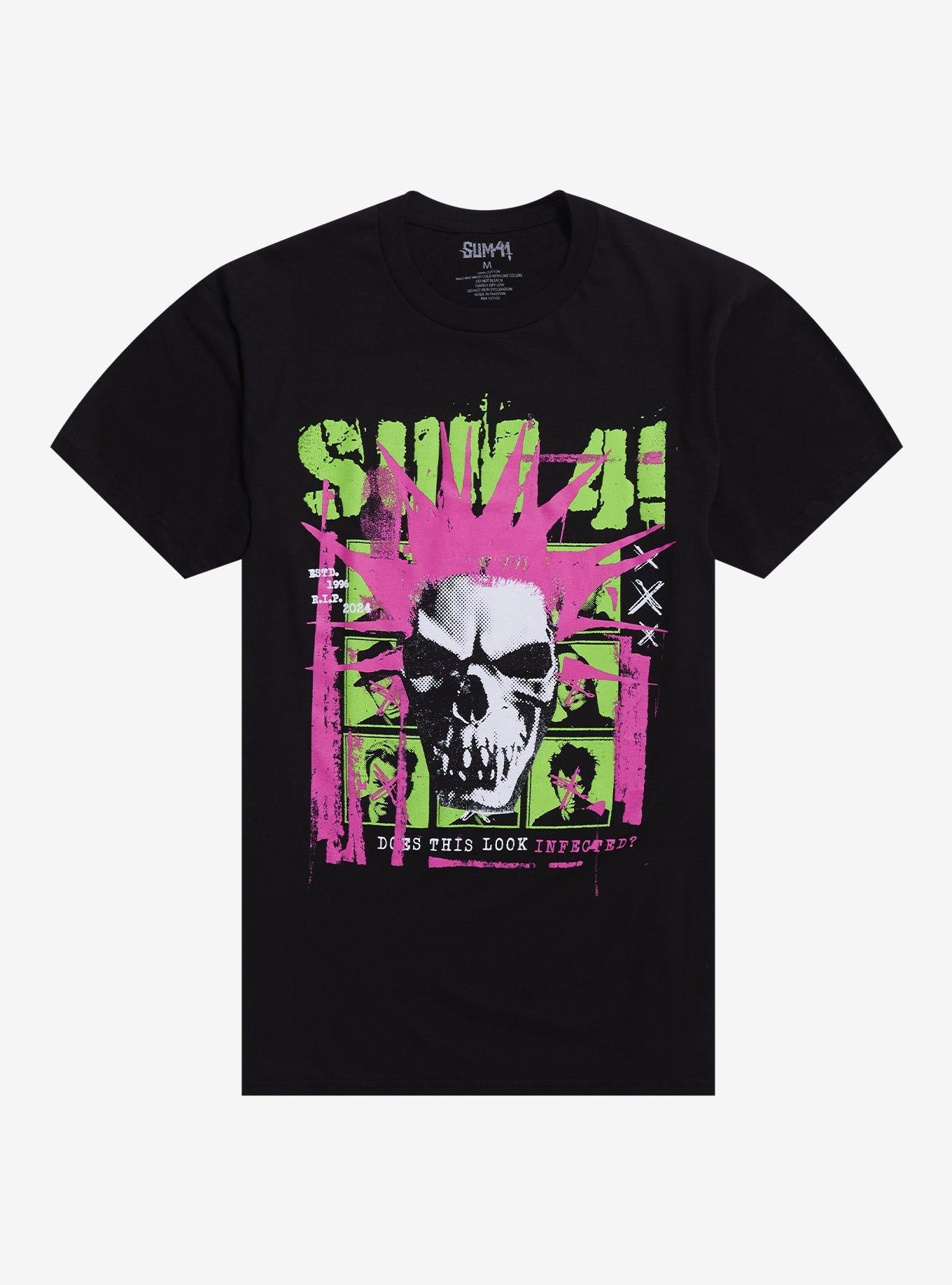Sum 41 Does This Look Infected T-Shirt | Premium Unisex T-Shirt, Trending Graphic Tee