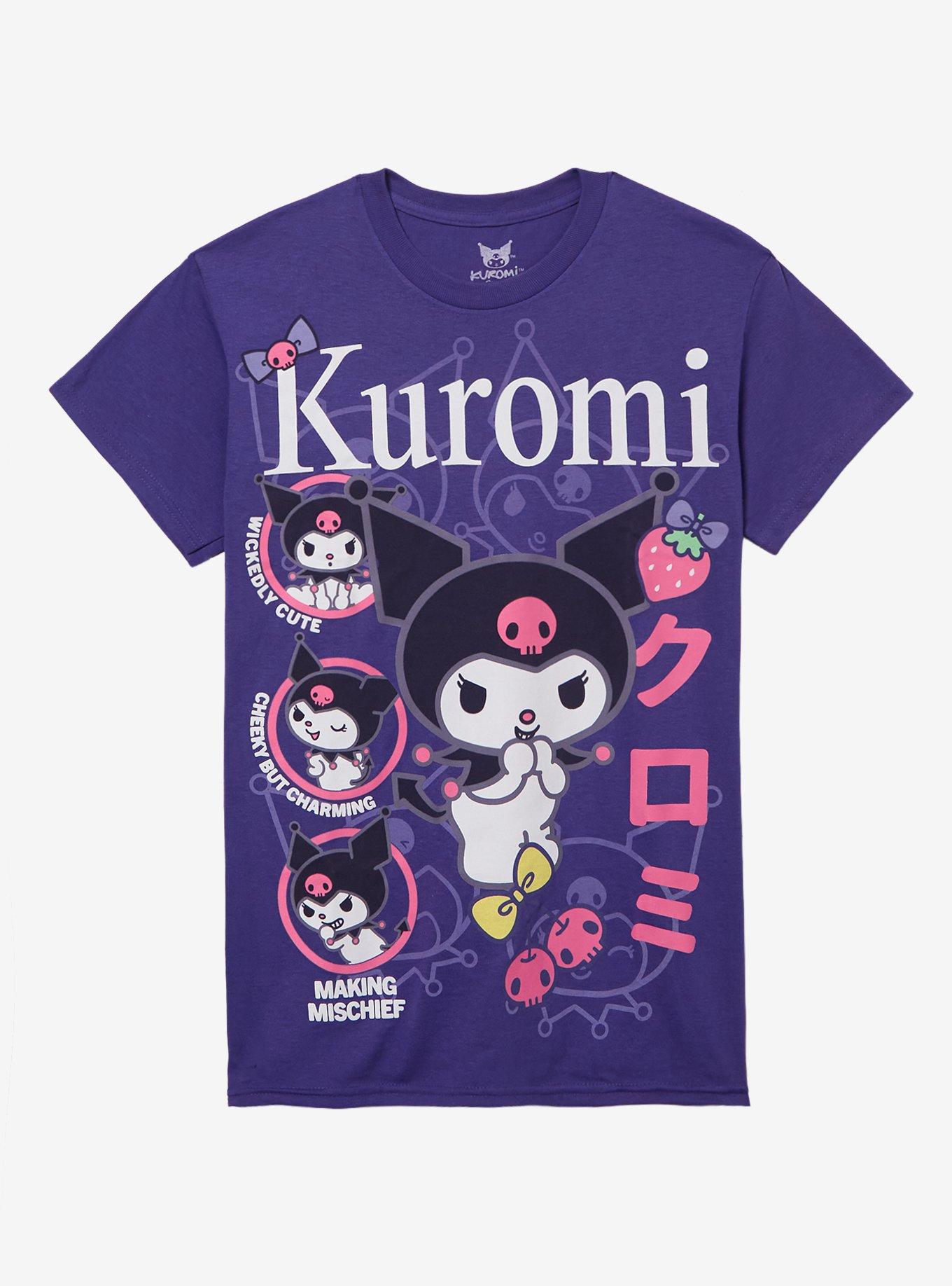 Kuromi Cute Collage T Shirt
