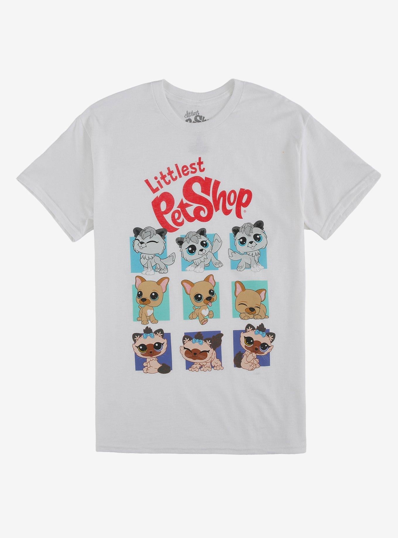 Littlest Pet Shop Animal Grid T-Shirt | Premium Unisex T-Shirt, Trending Graphic Tee