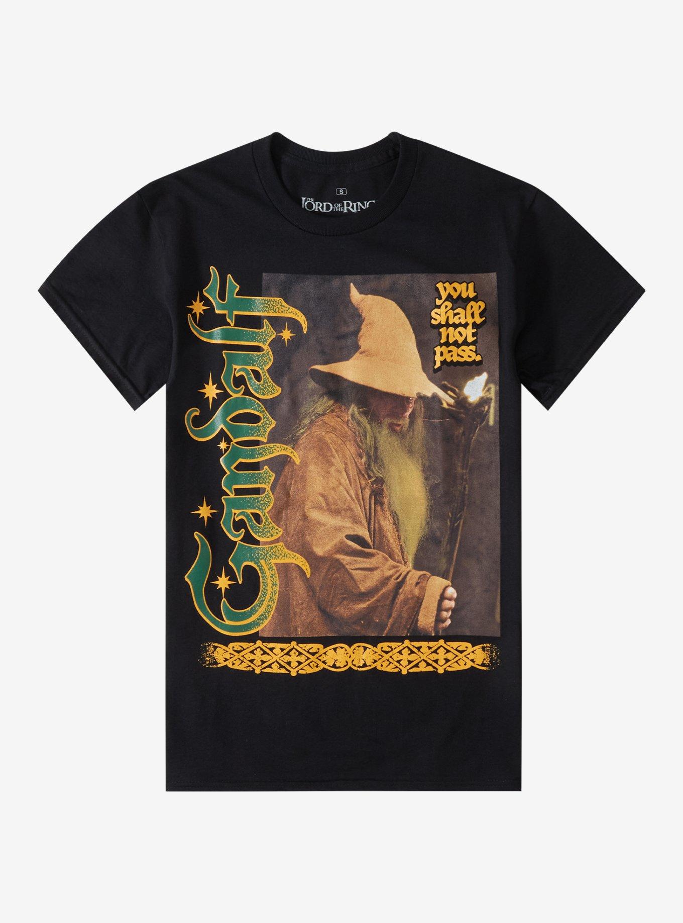 The Lord Of The Rings Gandalf You Shall Not Pass T-Shirt | Premium Unisex T-Shirt, Trending Graphic Tee
