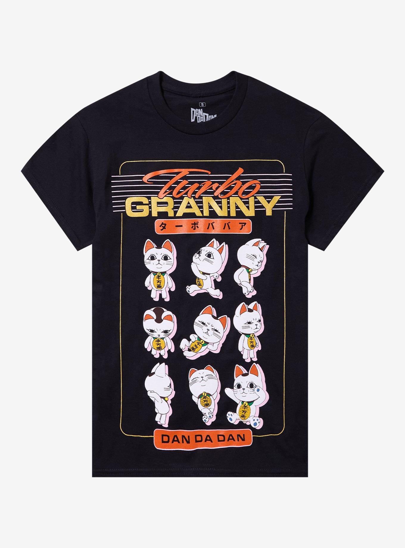 Dandadan Turbo Granny Running T-Shirt | Premium Unisex T-Shirt, Trending Graphic Tee