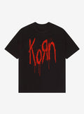 Korn Still A Freak Red Logo T Shirt