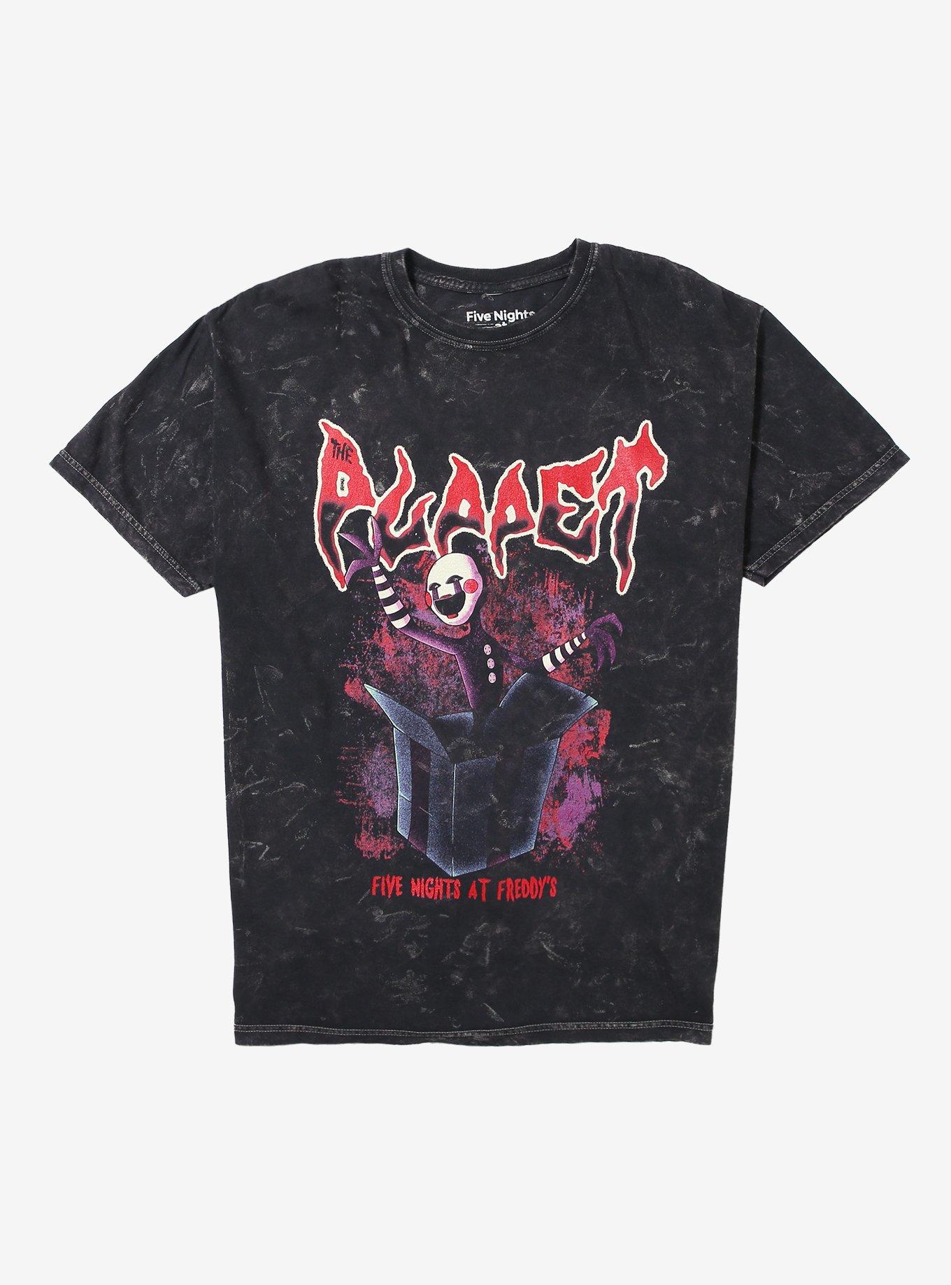 Five Nights At Freddys Puppet Portrait T Shirt