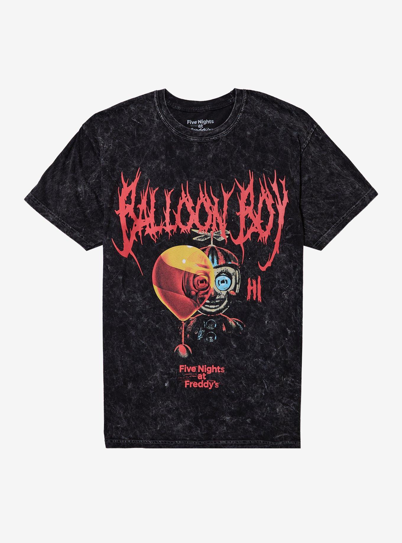 Five Nights At Freddy's Balloon Boy Metal T-Shirt | Premium Unisex T-Shirt, Trending Graphic Tee
