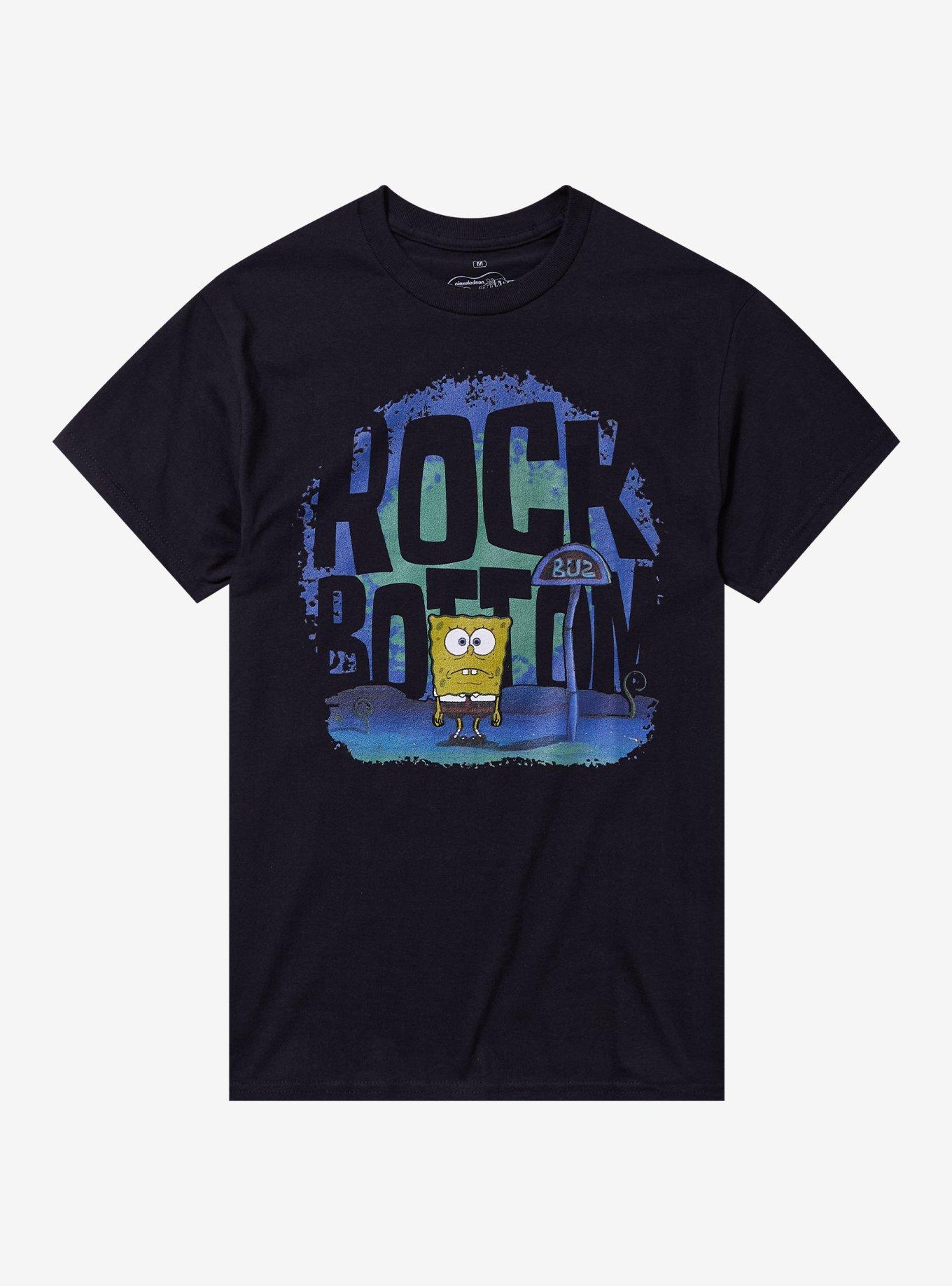 SpongeBob SquarePants Rock Bottom Shadow T-Shirt | Premium Unisex T-Shirt, Trending Graphic Tee