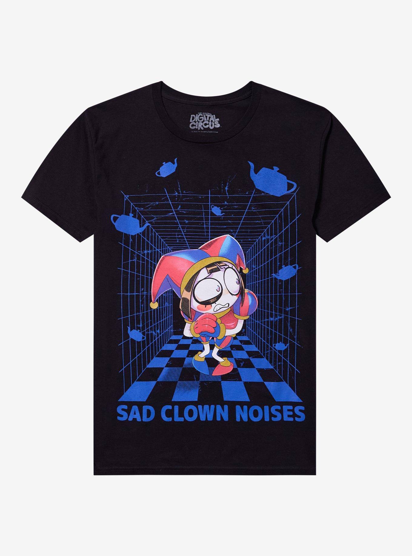 Amazing Digital Circus Pomni Sad Clown T Shirt