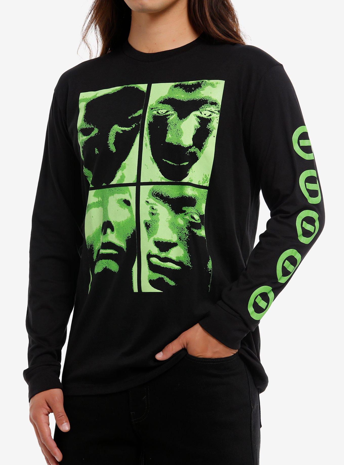 Type O Negative Face Grid Long-Sleeve T-Shirt | Premium Unisex T-Shirt, Trending Graphic Tee