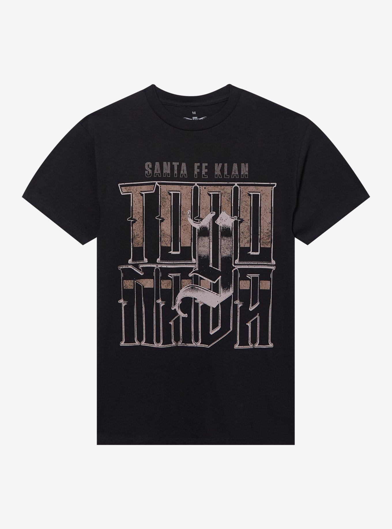 Santa Fe Klan Todo O Nada Tour T-Shirt T-Shirt | Viral Style | Must-Have Style