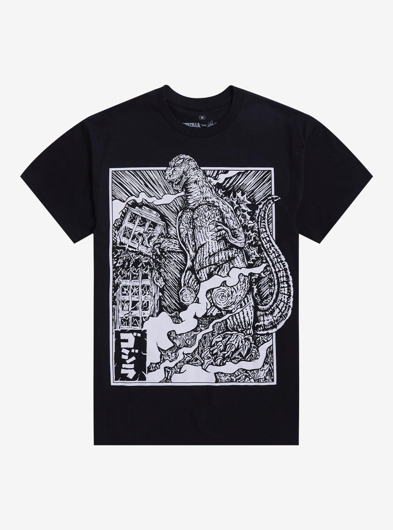 Godzilla X Vertebrae33 Destruction T Shirt