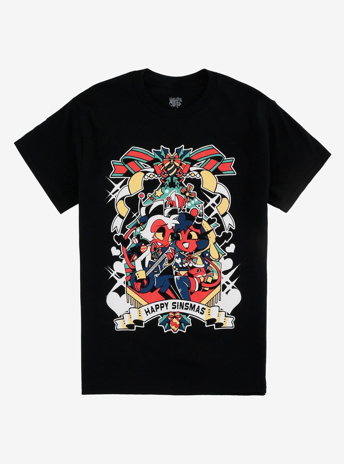 Helluva Boss Sinsmas Millie & Moxxie T-Shirt